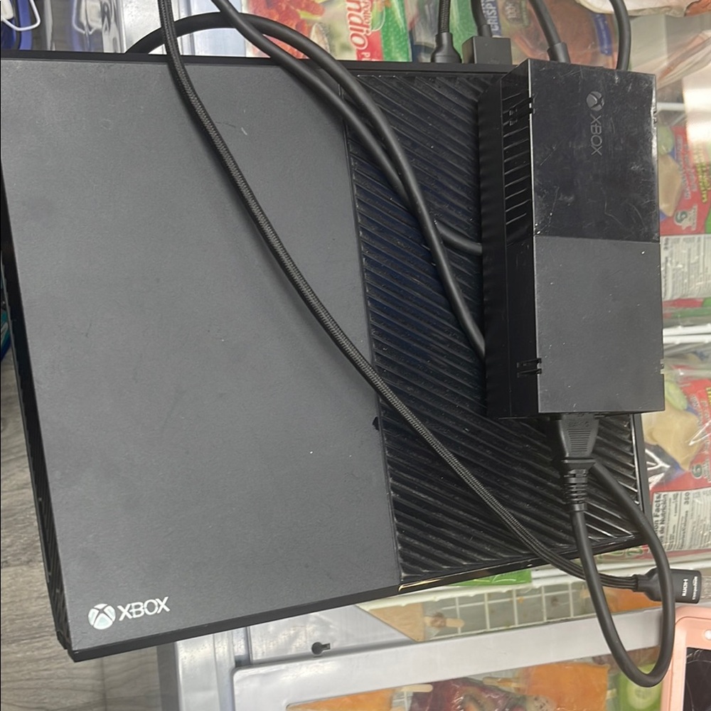 Xbox Console with Power Supply